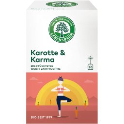 Ceai morcov & karma x20 plicuri Lebensbaum