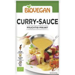 Sos curry vegan fara gluten bio 29g Biovegan