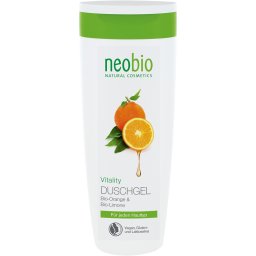 Gel de dus vitality cu portocala si lamaie bio 250ml NeoBio