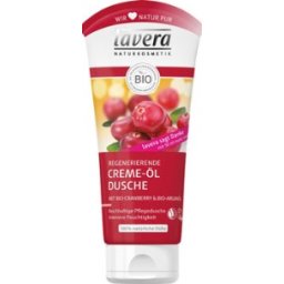 Crema de dus regeneranta cu ulei de argan Lavera