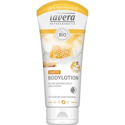 Lotiune de corp delicata cu lapte de migdale si miere Lavera