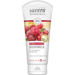 Lapte de corp regenerant cu merisor si ulei de argan Lavera