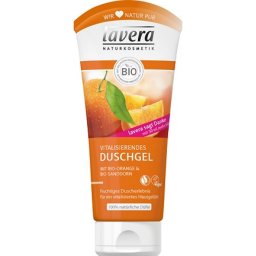 Gel de dus vitalizant cu portocala si catina Lavera