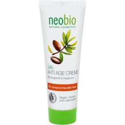Crema de fata anti-aging cu ulei de argan si acid hialuronic 50ml NeoBio