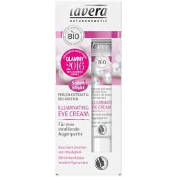 Crema de ochi illuminating cu extract de perle si cafeina bio 15ml Lavera