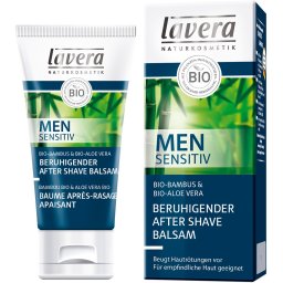 Balsam calmant dupa barbierit cu bambus si aloe vera bio 50ml Lavera