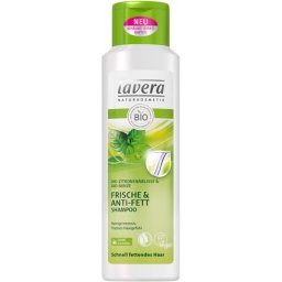 Sampon racoritor pentru par gras Bio Lavera 250 ml