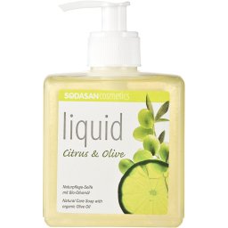 Sapun lichid cu lamaie si masline bio 300ml Sodasan