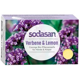 Sapun cu verbina si lamaie 100g Sodasan