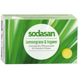 Sapun cu lemongrass si ghimbir 100g Sodasan