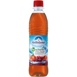 Bautura carbogazoasa cu mere si struguri bio 500ml Adelholzener