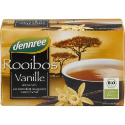Ceai rooibos cu vanilie x 20 plicuri bio 30g Dennree