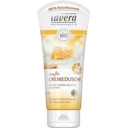 Crema de dus cu lapte de migdale si miere Lavera