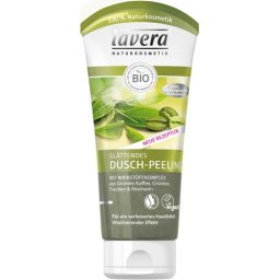 Gel de dush pentru netezire si peeling Lavera