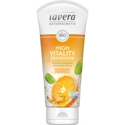 Gel de dus high vitality cu portocala si menta bio 200ml Lavera