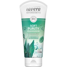 Gel de dus soft purity cu alge si menta bio 200ml Lavera