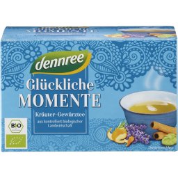 Ceai momente fericite 20 plicuri bio 40g Dennree