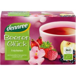 Ceai cu fructe de padure 20 plicuri bio 40g Dennree