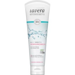 Lapte demachiant sensitiv cu aloe vera si unt de shea bio 125ml Lavera