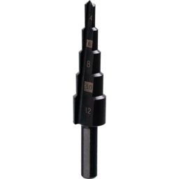 Burghiu pentru metal, in trepte, nitrura de titan, 4-12 mm, Richmann Exclusive