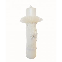 Lumanare de botez Lace Love