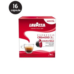 16 Capsule Lavazza Espresso Cremoso - Compatibile Dolce Gusto
