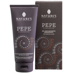 Gel duș și șampon energizant Pepe Fondente 200ml Nature's