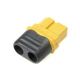 Conectori XT60 L auriti cu capac protectie , mama