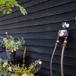 Programator furtun gradina Fiskars timer, 2 iesiri