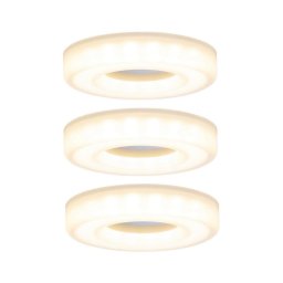 SET 3x plafonieră încastrată LED/5,5W BAGEL 230V Paulmann 92704