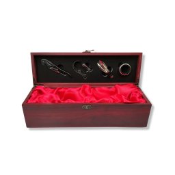 Cutie Visinie Eleganta Pentru Vin Cu 5 Accesorii In Set