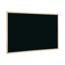 Tabla neagra cu rama din lemn 80 x 60 cm