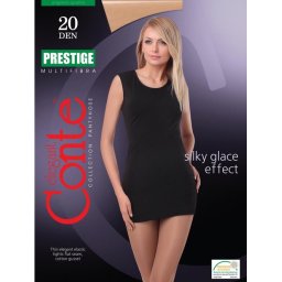 Ciorapi rezistenti multifibra chilot neintarit Conte Elegant Prestige 20 den