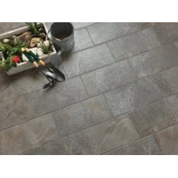 Gresie portelanata Sintesi Italia Valsusa Fumo 60,4x30 cm -GSVF300604