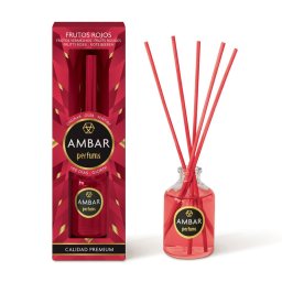 Odorizant cu Betisoare Ambar Fructe Rosii 50 ml