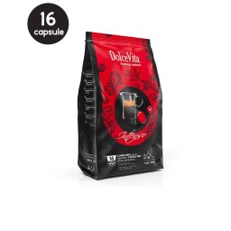 16 Capsule DolceVita Intenso - Compatibile A Modo Mio