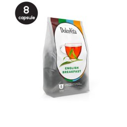 8 Capsule DolceVita Ceai English Breakfast - Compatibile Dolce Gusto