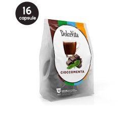 16 Capsule DolceVita Cioccomenta - Compatibile Dolce Gusto