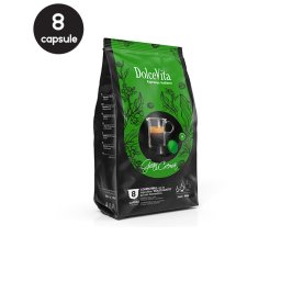 8 Capsule DolceVita Espresso Gran Crema - Compatibile Dolce Gusto