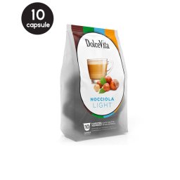 10 Capsule DolceVita Nocciolino Light - Compatibile Nespresso
