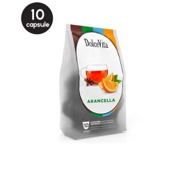10 Capsule DolceVita Ceai Arancella - Compatibile Nespresso