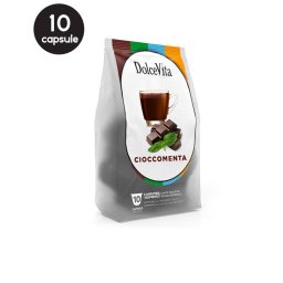 10 Capsule DolceVita Cioccomenta - Compatibile Nespresso