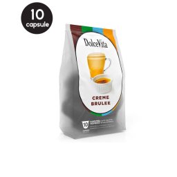 10 Capsule DolceVita Creme Brulee - Compatibile Nespresso