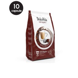 10 Capsule DolceVita Caffe Macchiato - Compatibile Nespresso