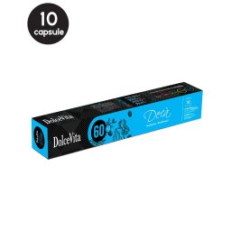 10 Capsule DolceVita Espresso Deca - Compatibile Nespresso
