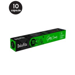 10 Capsule DolceVita Espresso Gran Crema - Compatibile Nespresso
