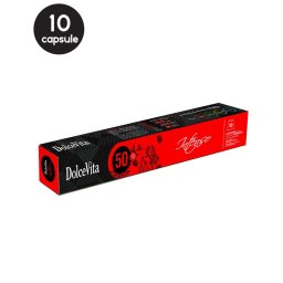 10 Capsule DolceVita Espresso Intenso - Compatibile Nespresso