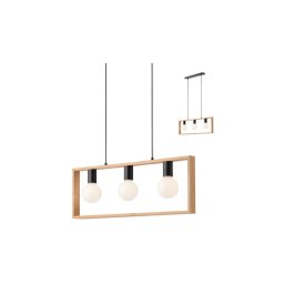 Redo 01-1665 - Lustră pe cablu TIMBER 3xE27/42W/230V