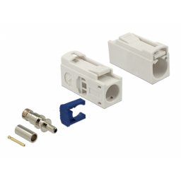 Conector FAKRA B mama 25mm pentru sertizat, Delock 89686