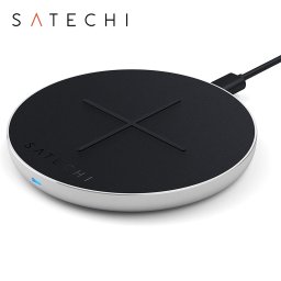 Incarcator Wireless Fast Charge Satechi, 10W, Certificat QI, alb